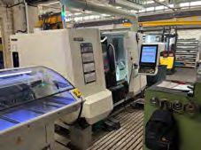 DMG Mori CLX 450 als Doppelspindler mit Stangenlader